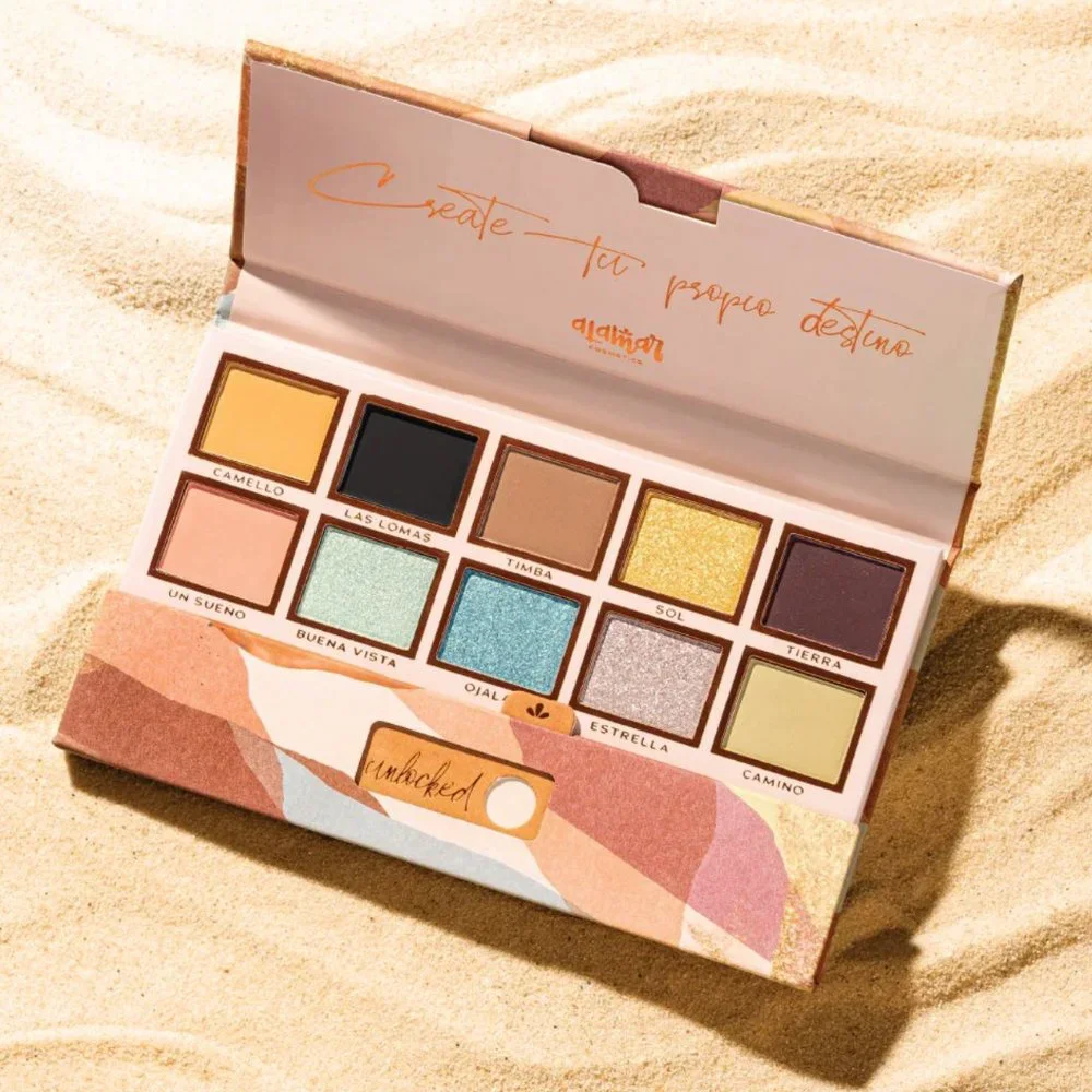 NIB Destino Eyeshadow Palette - Alamar Cosmetics